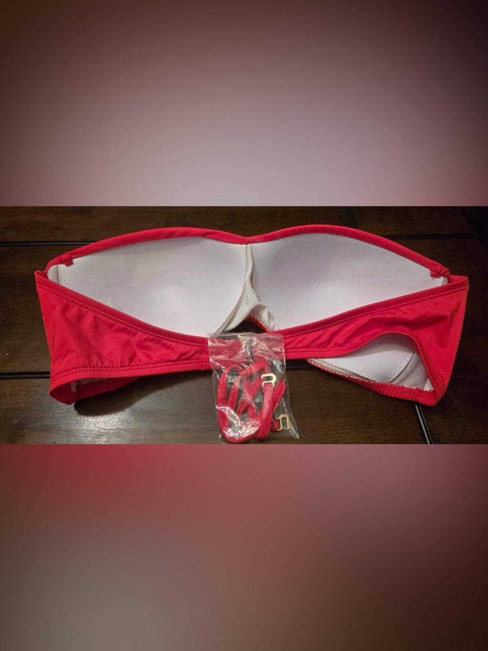 3 Women’s Bikini Tops, Shade & Shore, Mossimo, Popvil 34DD, Large - Picture 6 of 12